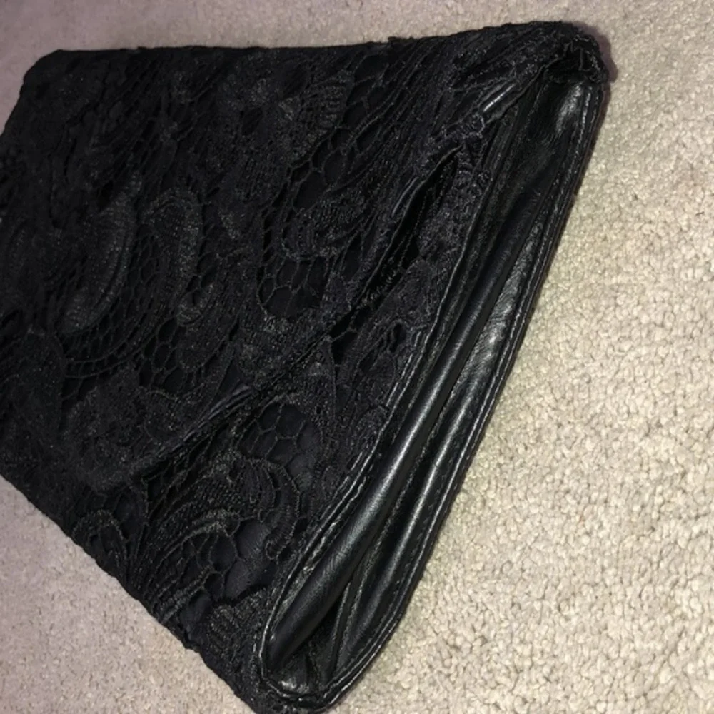 Jessica Simpson‎ Large Holiday Envelope Clutch Bag Black B
